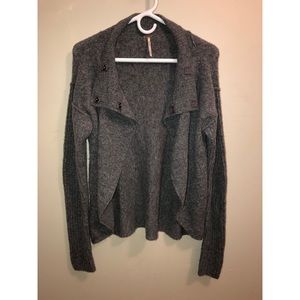 Free People grey cardigan